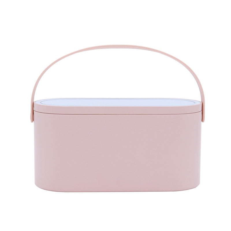 Tragbare Make-Up Box mit LED Spiegel - für Eure Reisen