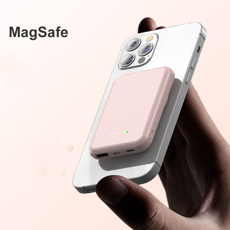 Mini Powerbank - Magnetische Wireless Power Bank
