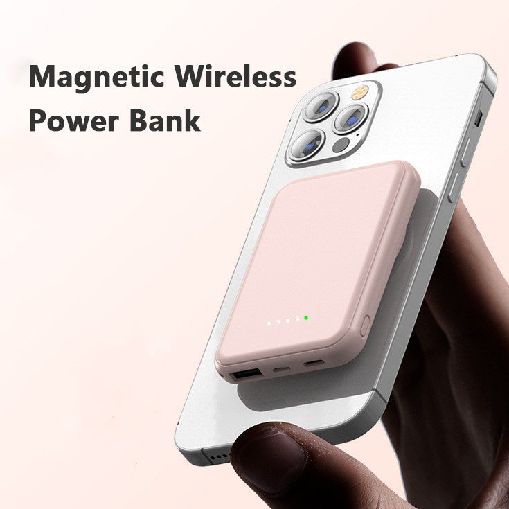 Mini Powerbank - Magnetische Wireless Power Bank