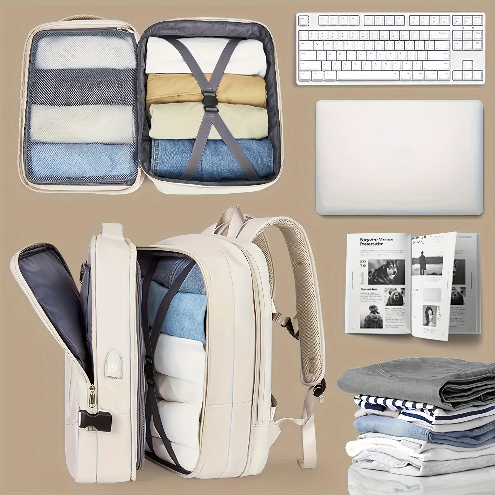 Reiserucksack Flugzugelassener Handgepckrucksack